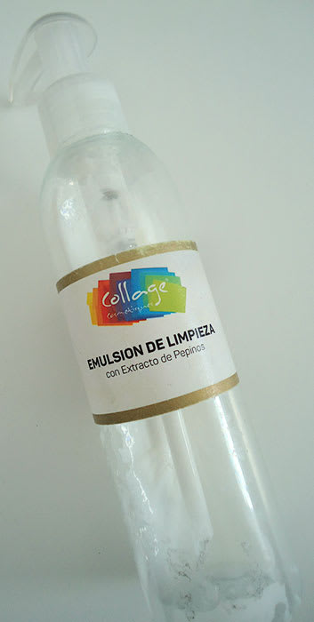 Emulsión de limpieza de Collage